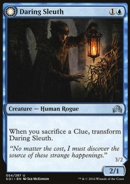 Daring Sleuth / Bearer of Overwhelming Truths - Shadows over Innistrad (Uncommon) [SOI-54] Main image