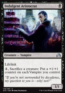 Indulgent Aristocrat - Shadows over Innistrad (Uncommon) [SOI-118] Hover Image