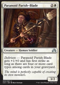Paranoid Parish-Blade - Shadows over Innistrad (Uncommon) [SOI-33] Hover Image