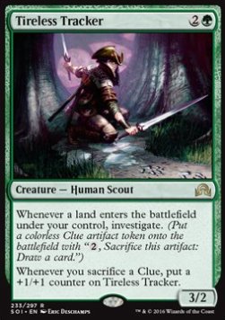 Tireless Tracker - Shadows over Innistrad (Rare) [SOI-233] Main image
