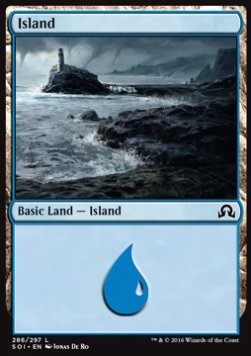Island (V.1) - Shadows over Innistrad (Land) [SOI-286] Main image