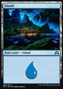 Island (V.3) - Shadows over Innistrad (Land) [SOI-288]