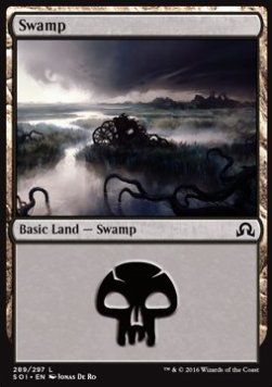 Swamp (V.1) - Shadows over Innistrad (Land) [SOI-289]