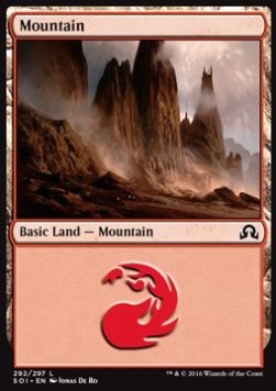 Mountain (V.1) - Shadows over Innistrad (Land) [SOI-292] Hauptbild