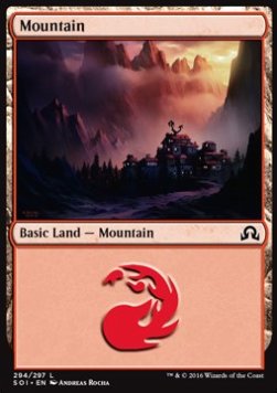 Mountain (V.3) - Shadows over Innistrad (Land) [SOI-294] Hauptbild