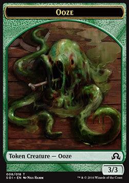 Ooze Token (Green 3/3) - Shadows over Innistrad (Token) [SOI-T8] Hauptbild