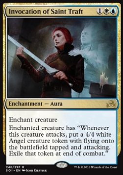 Invocation of Saint Traft - Shadows over Innistrad (Rare) [SOI-246] Main image