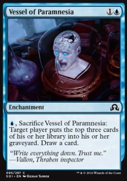 Vessel of Paramnesia - Shadows over Innistrad (Common) [SOI-95] Immagine principale del prodotto