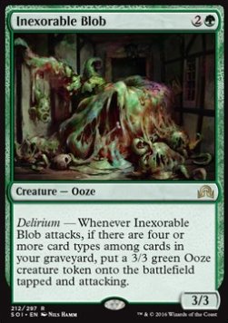 Inexorable Blob - Shadows over Innistrad (Rare) [SOI-212] Main image