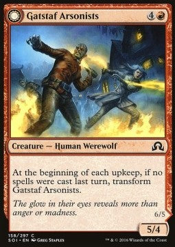 Gatstaf Arsonists / Gatstaf Ravagers - Shadows over Innistrad (Common) [SOI-158] Hover Image