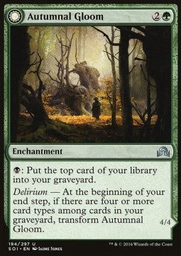 Autumnal Gloom / Ancient of the Equinox - Shadows over Innistrad (Uncommon) [SOI-194] Hauptbild