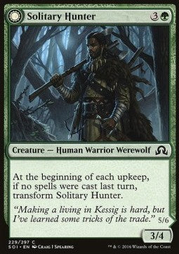 Solitary Hunter / One of the Pack - Shadows over Innistrad (Common) [SOI-229] Immagine principale del prodotto