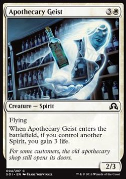 Apothecary Geist - Shadows over Innistrad (Common) [SOI-4] Main image
