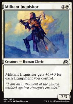 Militant Inquisitor - Shadows over Innistrad (Common) [SOI-26] Hauptbild