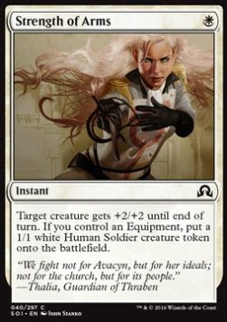 Strength of Arms - Shadows over Innistrad (Common) [SOI-40]