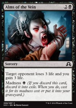 Alms of the Vein - Shadows over Innistrad (Common) [SOI-98] Main image