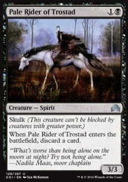Pale Rider of Trostad - Shadows over Innistrad (Uncommon) [SOI-128] Immagine principale del prodotto