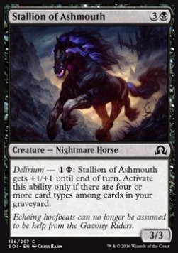 Stallion of Ashmouth - Shadows over Innistrad (Common) [SOI-136] Hover Image