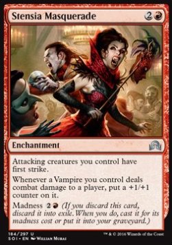 Stensia Masquerade - Shadows over Innistrad (Uncommon) [SOI-184] Main image
