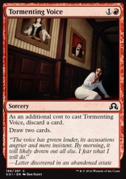Tormenting Voice - Shadows over Innistrad (Common) [SOI-186] Hover Image