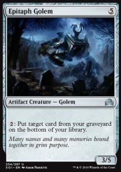 Epitaph Golem - Shadows over Innistrad (Uncommon) [SOI-254]