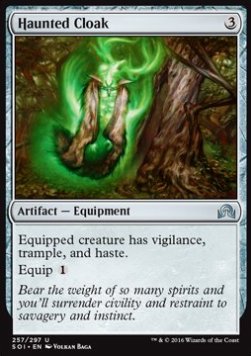 Haunted Cloak - Shadows over Innistrad (Uncommon) [SOI-257] Immagine principale del prodotto