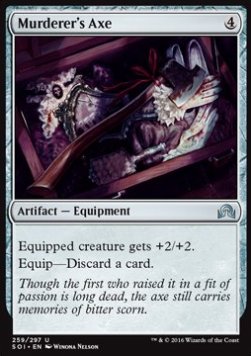 Murderer's Axe - Shadows over Innistrad (Uncommon) [SOI-259] Immagine principale del prodotto