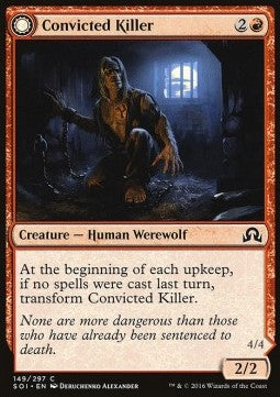 Convicted Killer / Branded Howler - Shadows over Innistrad (Common) [SOI-149] Immagine principale del prodotto