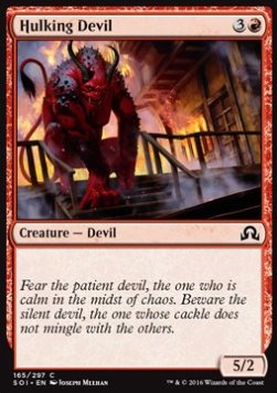 Hulking Devil - Shadows over Innistrad (Common) [SOI-165] Immagine principale del prodotto