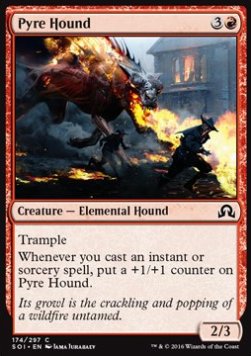 Pyre Hound - Shadows over Innistrad (Common) [SOI-174] Hauptbild