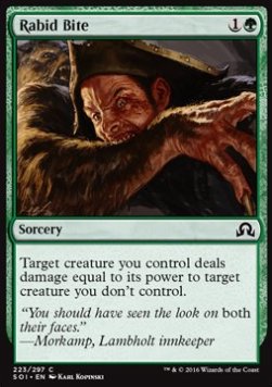 Rabid Bite - Shadows over Innistrad (Common) [SOI-223] Immagine principale del prodotto