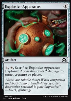 Explosive Apparatus - Shadows over Innistrad (Common) [SOI-255] Immagine principale del prodotto