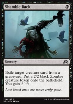Shamble Back - Shadows over Innistrad (Common) [SOI-134] Immagine principale del prodotto