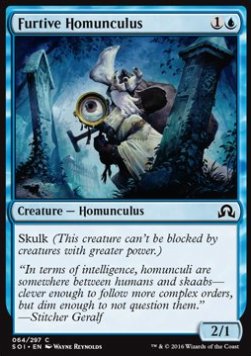 Furtive Homunculus - Shadows over Innistrad (Common) [SOI-64] Immagine principale del prodotto