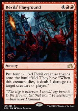 Devils' Playground - Shadows over Innistrad (Rare) [SOI-151]