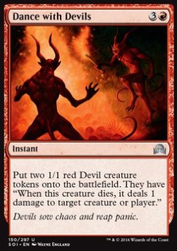 Dance with Devils - Shadows over Innistrad (Uncommon) [SOI-150] Hauptbild