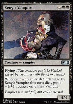 Sengir Vampire - Welcome Deck 2016 (Uncommon) [W16-9] Hover Image