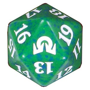 Shadows over Innistrad: D20 Die (Green) - Shadows over Innistrad