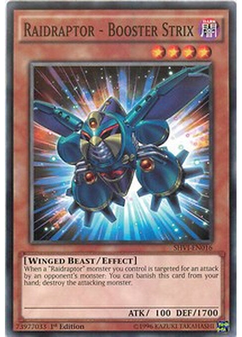 Raidraptor - Booster Strix — Shining Victories (SHVI-016) Yu-Gi-Oh! card Main image