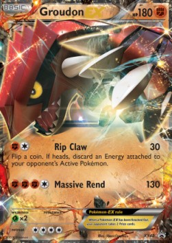 Groudon EX - XY Black Star Promos (Promo) [XYPR-42] Hover Image