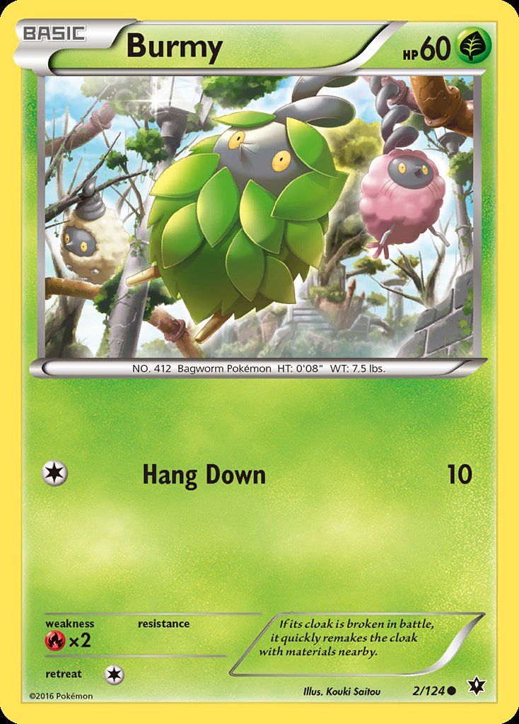 Burmy - Fates Collide (Common) [FCO-2] Main image
