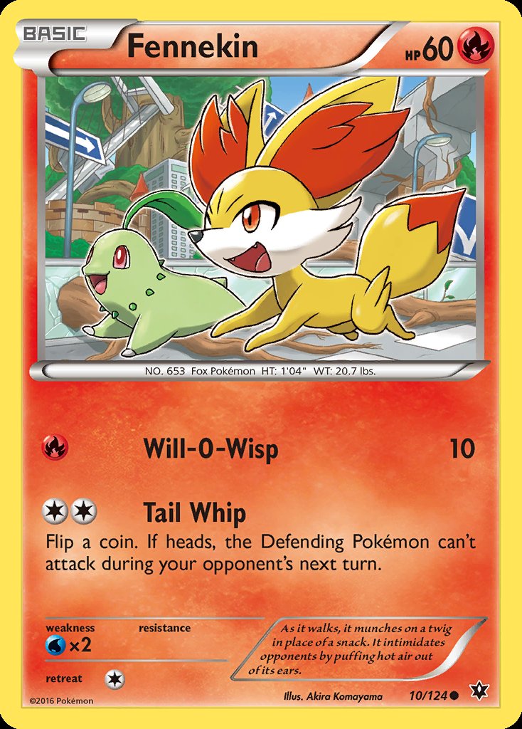 Fennekin - Fates Collide (Common) [FCO-10] Main image