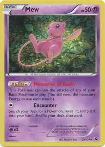 Mew - Fates Collide (Holo Rare) [FCO-29] Hover Image