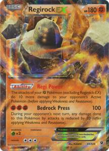 Regirock EX - Fates Collide (Ultra Rare) [FCO-43] Imagen principal del producto
