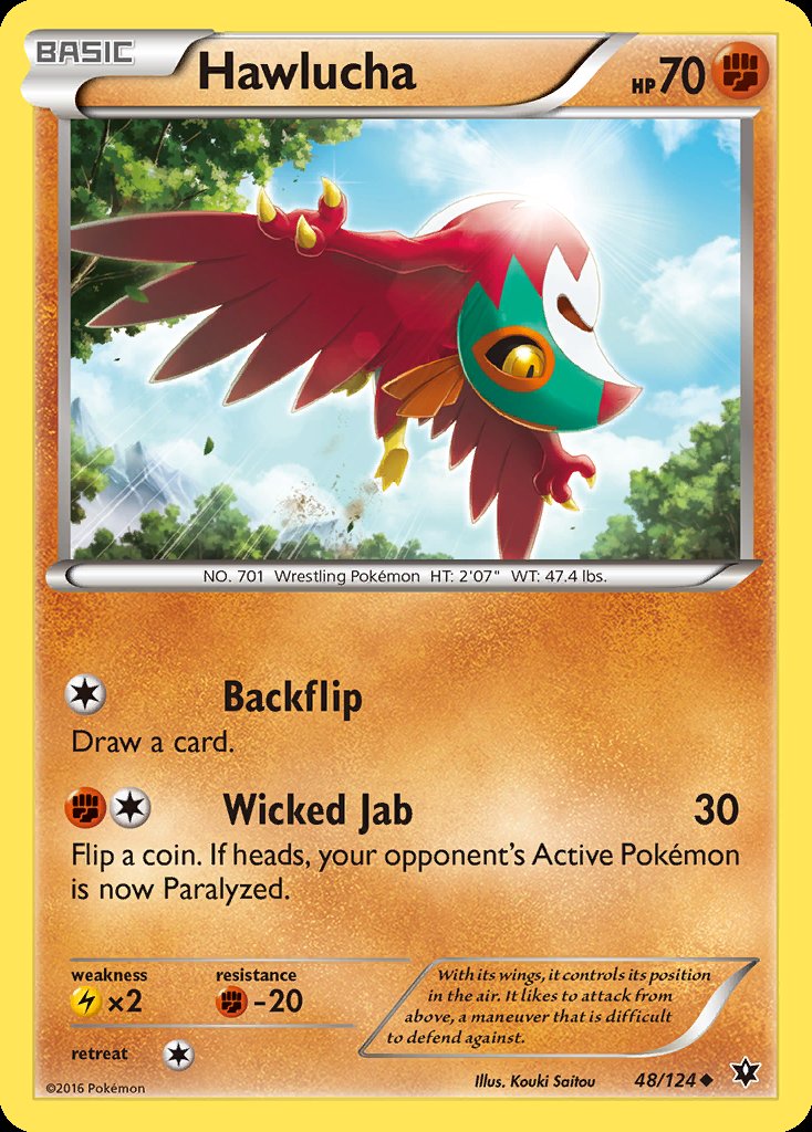 Hawlucha - Fates Collide (Uncommon) [FCO-48] Hoofdafbeelding