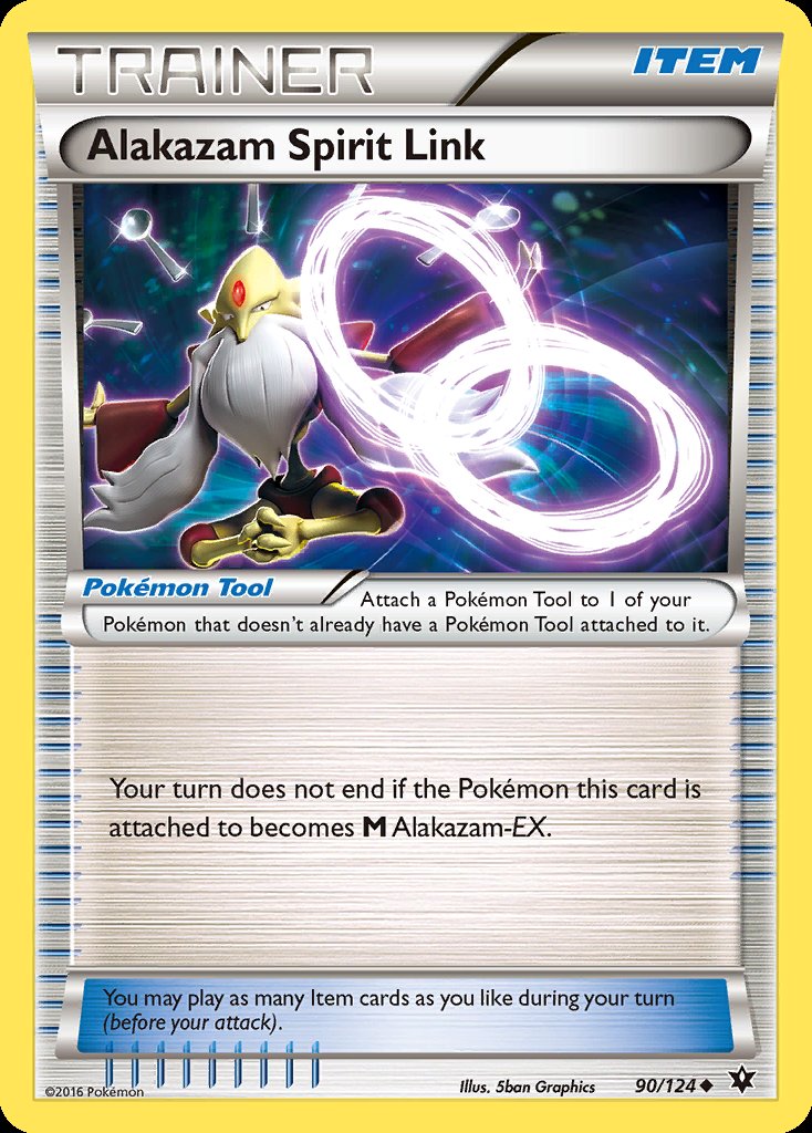 Alakazam Spirit Link - Fates Collide (Uncommon) [FCO-90] Main image