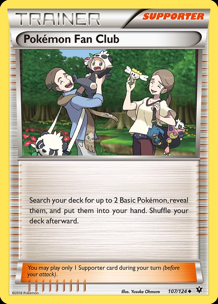 Pokémon Fan Club - Fates Collide (Uncommon) [FCO-107] Main image