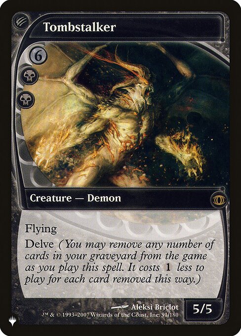 Tombstalker – The List (PLST-FUT-91) Magic: The Gathering card | LC-REM-20260804-15151853502796-28ccf0f8-00b0-47f4-83ab-524973546e88 Main image