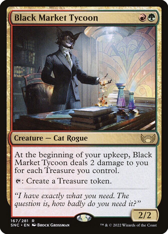 Black Market Tycoon - Streets of New Capenna (Rare) [SNC-167]