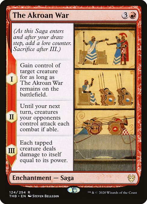 The Akroan War – Theros Beyond Death (THB-124) Magic: The Gathering card | LC-REM-20260804-15151828631884-28ea046b-1bbc-4430-a859-321602c9e928